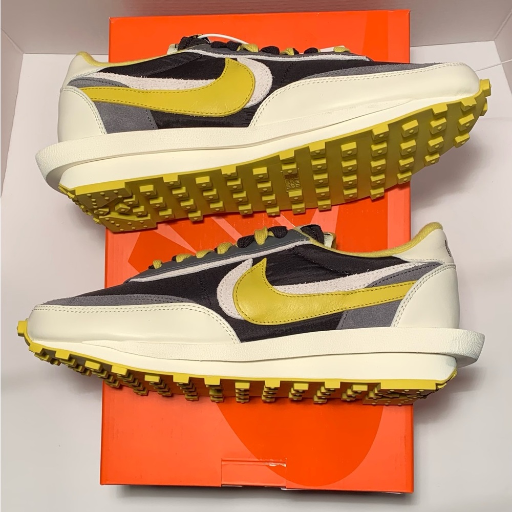 Brand New Nike Sacai x Undercover LD waffle size 12 yellow/Black Free Shipping!!